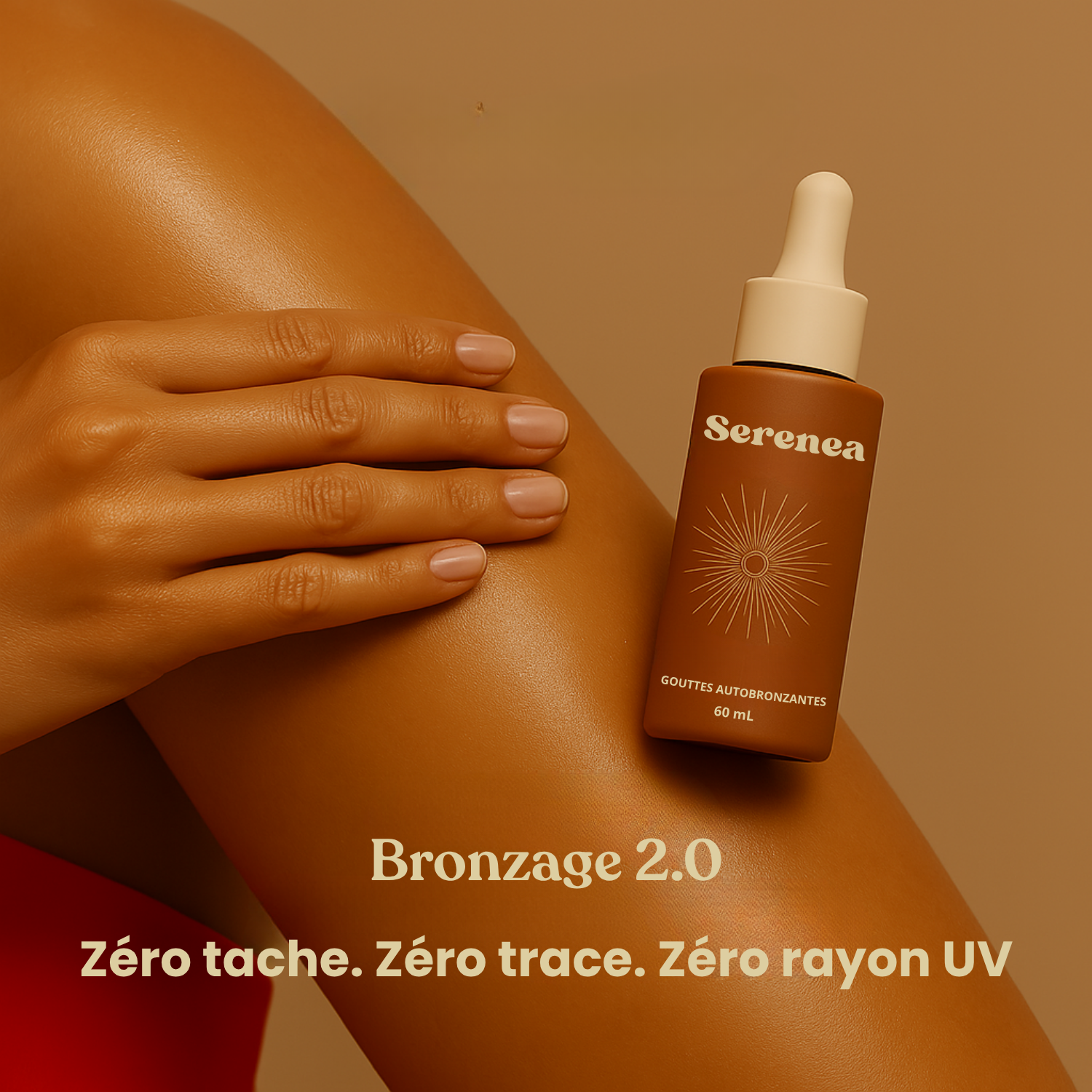 Serenea™ : Gouttes de bronzage naturel à base de plantes