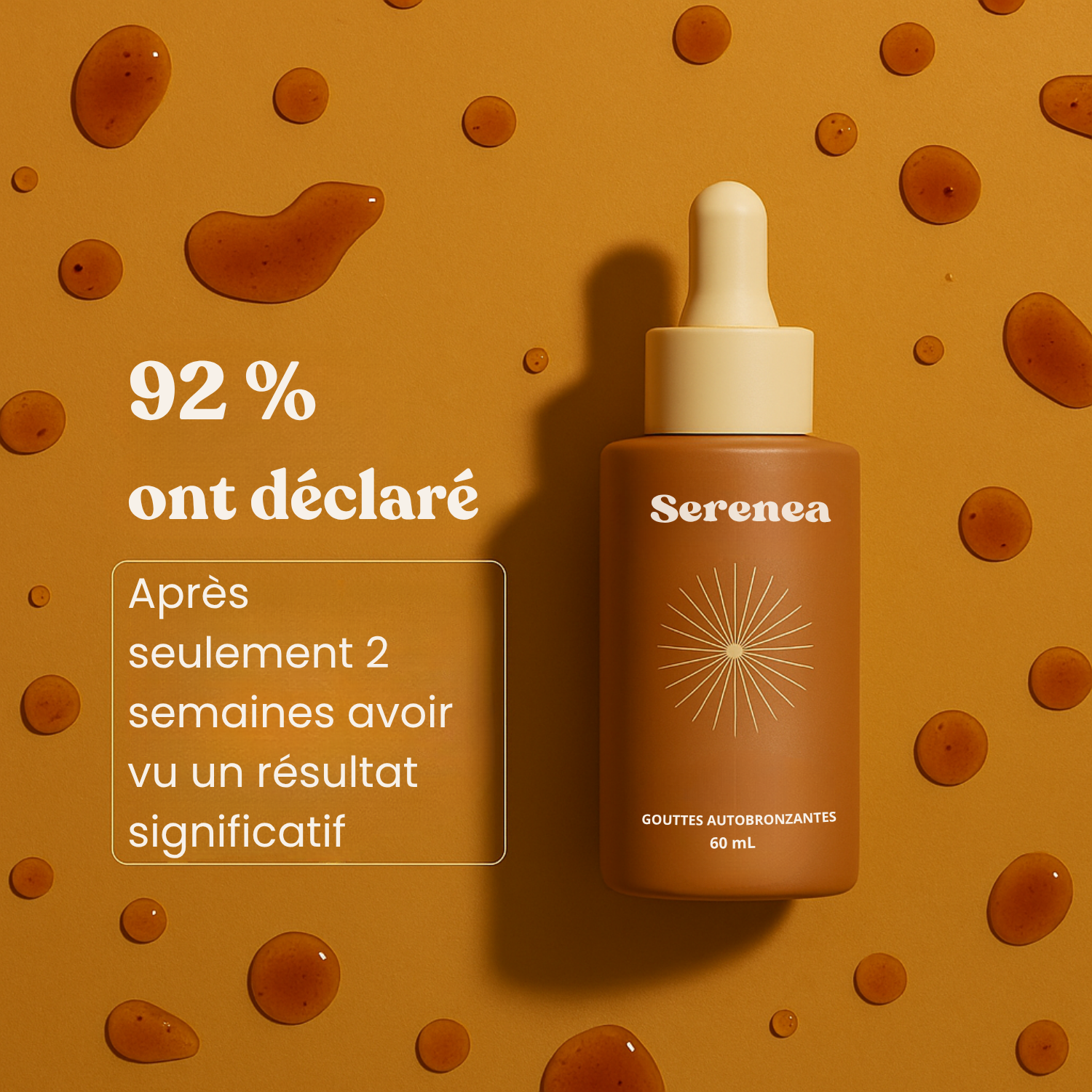 Serenea™ : Gouttes de bronzage naturel à base de plantes